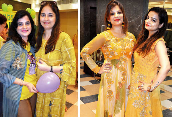 (L) Alka Nanda and Teena Arora (R) Anupreet Kaurm Preeti (BCCL/ IB Singh)