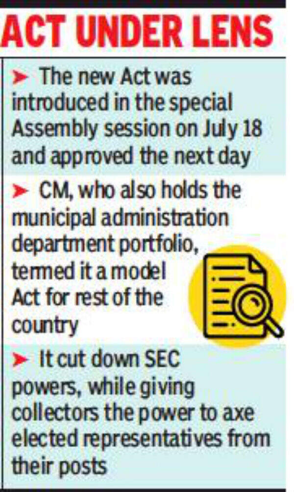 After governor nudge, Telangana government tweaks new municipal Act