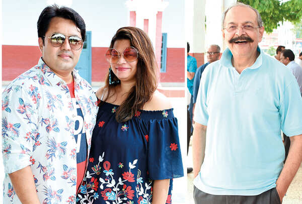 (L) Sameer and Seetu (R) Vishan Prakash (BCCL/ Farhan Ahmad Siddiqui)