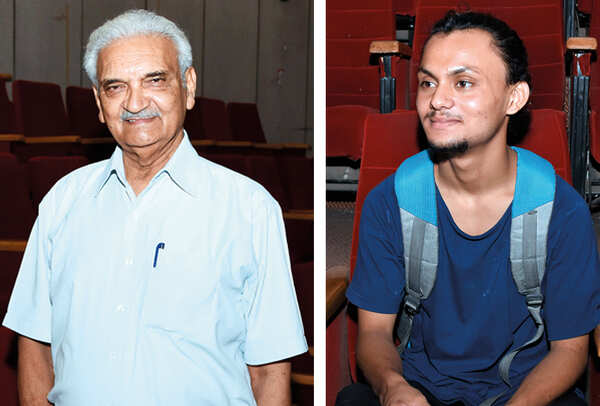 (L) Dr Anil Rastogi (R) Faisal Siddiqui (BCCL/ Farhan Ahmad Siddiqui)