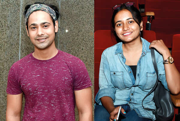 (L) Shashank Awasthi (R) Shubhangi Gupta (BCCL/ Farhan Ahmad Siddiqui)