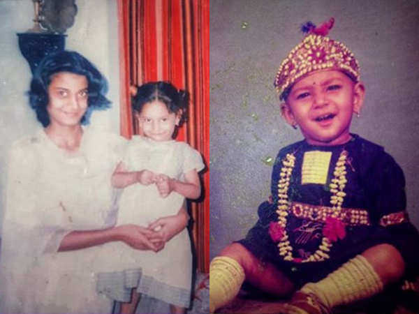 fotos de la infancia de ankita lokhande