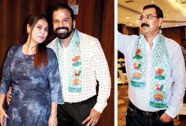 (L) Ravi Shankar Mishra (R) BPN Malhotra (BCCL/ Arvind Kumar)