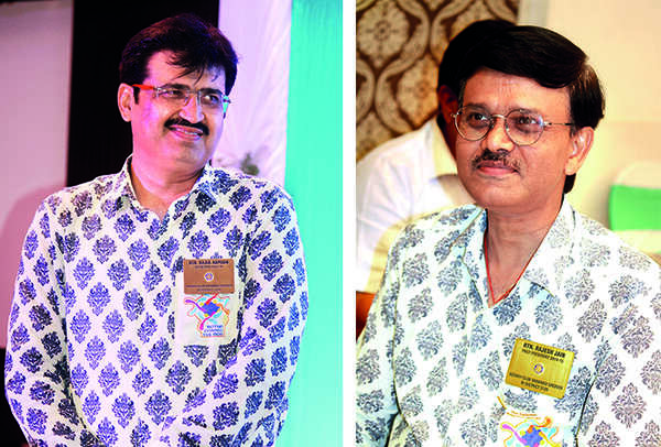 Rajul Kapoor and Rajesh Jain (BCCL/ Arvind Kumar)