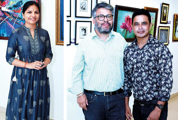 (L) Ratn Priya (R) Harpartap Singh and Mukesh Minj (BCCL/ Vishnu Jaiswal)