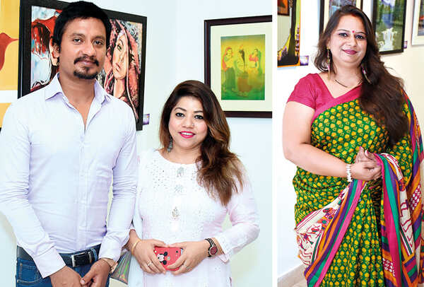 (L) Imran Beg and Ghazala Beg (R) Meenakshi Jain (BCCL/ Vishnu Jaiswal)