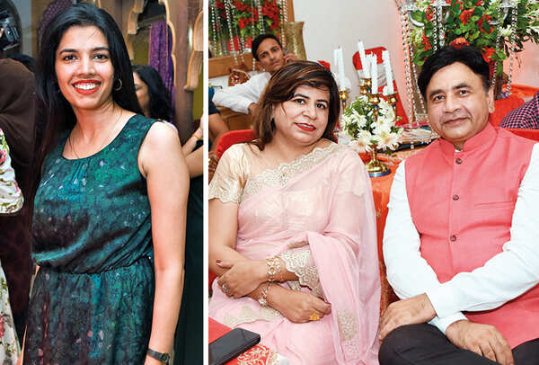 (L) Rupalee Yadav (R) Sabiha and Meraj Ahmad (BCCL/ Farhan Ahmad Siddiqui)