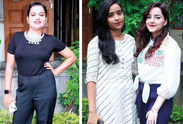 (L) Priyanka (R) Satya Sharma and Tanya (BCCL/ Arvind Kumar)