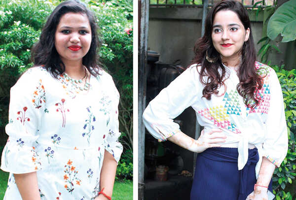 (L) Snigdha Agrawal (R) Tanya (BCCL/ Arvind Kumar)