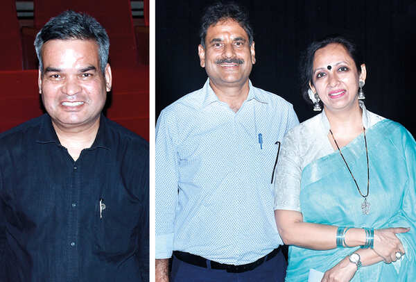 (L) Rajesh Agarwal (R) Sanjay and Gunjan Jain (BCCL/ Vishnu Jaiswal)