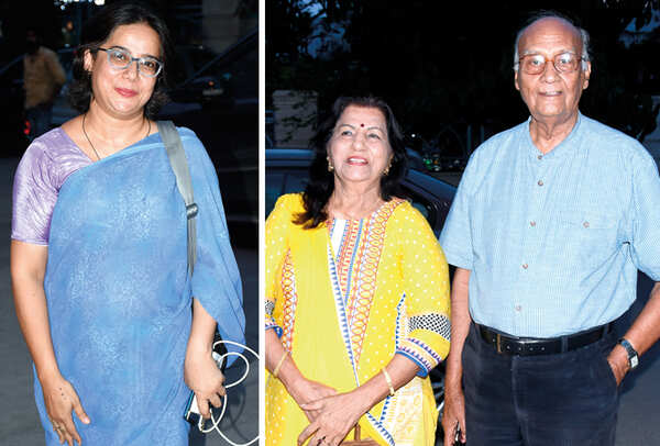 (L) Sadaf Jafar (R) Krishna and Vilayat Jafri (BCCL/ Vishnu Jaiswal)