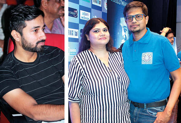 (L) Piyush (R) Rakhi and Vishal (BCCL/ Arvind Kumar)