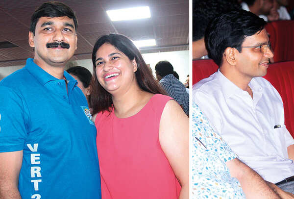 (L) Atul Seth and Shailly Seth (R) Deepak (BCCL/ Arvind Kumar)
