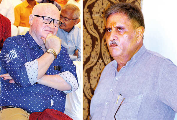(L) Harinarayan Sharda (R) Ashok Kapoor (BCCL/ Arvind Kumar)