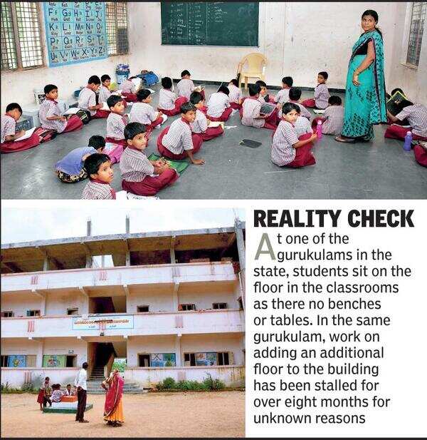 T’s Mini Gurukulams lack basic amenities