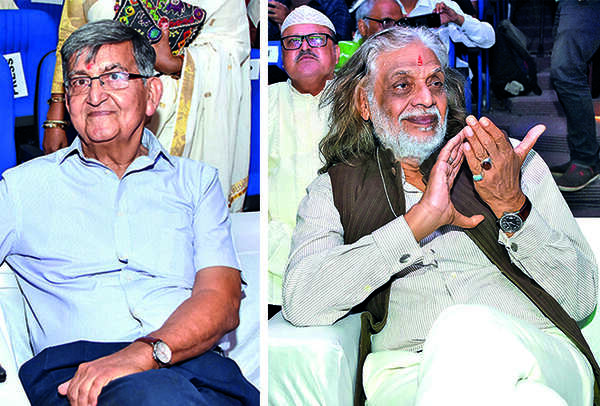 (L) MA Khan (R) Muzaffar Ali (BCCL/ Farhan Ahmad Siddiqui)