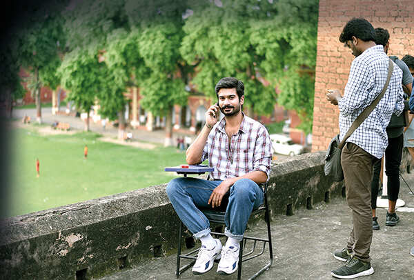 Sunny Kaushal relaxing between shots (BCCL/ Amar Deep)