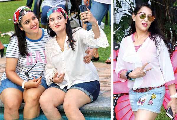 (L) Hina Arora and Pritika Arora (R) Manisha Agrawal (BCCL/ Unmesh Pandey)