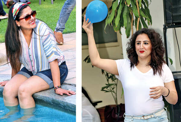 (L) Nancy Batra (R) Pari Beri (BCCL/ Unmesh Pandey)