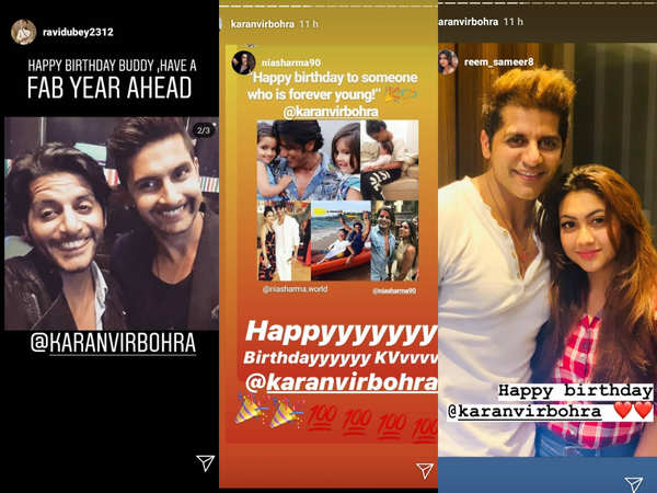 Karanvir Bohra celebrates birthday with his Shararat team; TV celebs ...