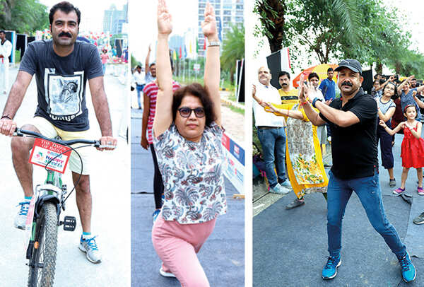 Abhishek Kapoor, Vinita Mishra and Vinod Pandey (BCCL/Aditya Yadav)