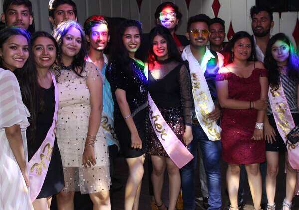 Department of law freshers party on Monday