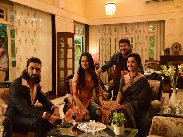 Celina Jaitly Lillette Dubey Azhar Khan and Ram Kamal Mukherjee (1)
