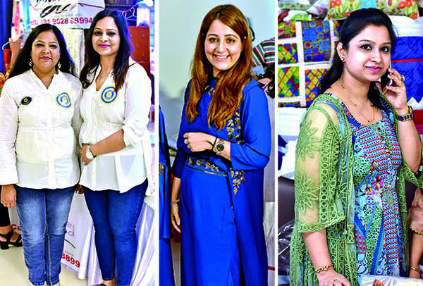 (L) Sangeeta and Shalini Ashthana (C) Sonali (R) Priyanka (BCCL/ Amar Deep)