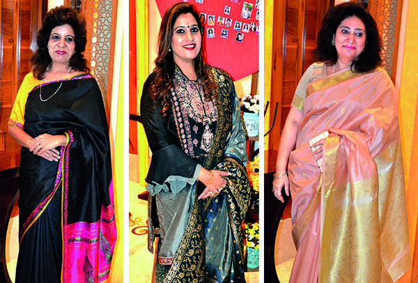 (L) Sonia Pahwa (C) Twinkle Bhatia (R) Sonia Vohra (BCCL/ IB Singh)