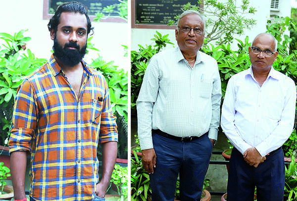 (L) Rahul Singh Chandel (R) Rajesh Kumar and Ramayan Prakash (BCCL/ Aditya Yadav)