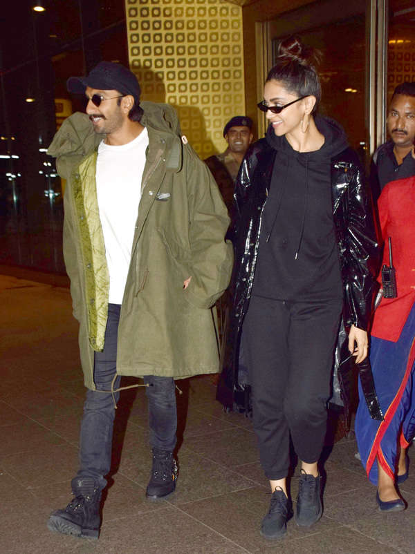 4 times Deepika Padukone created airport couple gear moments