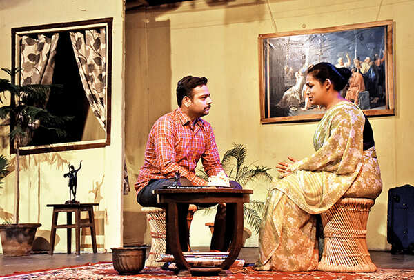Suyash Bajpai and Nitransha Sinha (BCCL/ Vishnu Jaiswal)