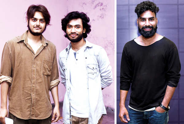 (L) Anuj and Parth (R) Karan Chahar (BCCL/ Vishnu Jaiswal)