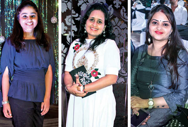 (L) Asmi (C) Chanchal (R) Kajal (BCCL/ Arvind Kumar)