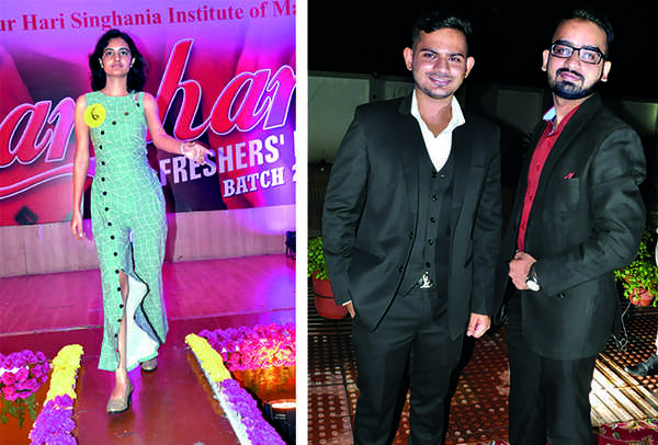 (L) Ayushi Gupta (R) Himanshu Watwani and Om Tiwari (BCCL/ AS Rathor)