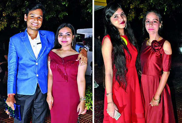 (L) Shashank Shukla and Soniya Chugani (R) Sonal Sengar and Sakshi Tiwari (BCCL/ AS Rathor)