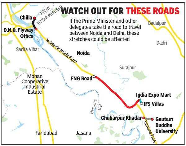 Traffic likely to be diverted for PM visit