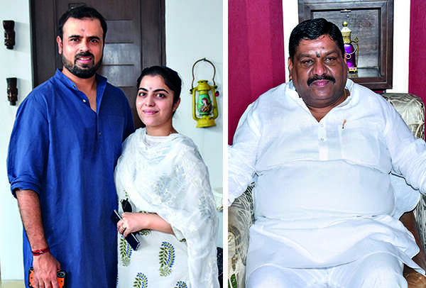 (L) Ali Hamid Zaidi and Saman (R) Arvind Singh Gope (BCCL/ Vishnu Jaiswal)
