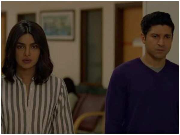 Priyanka Chopra and Farhan Akhtar in The Sky Is Pink