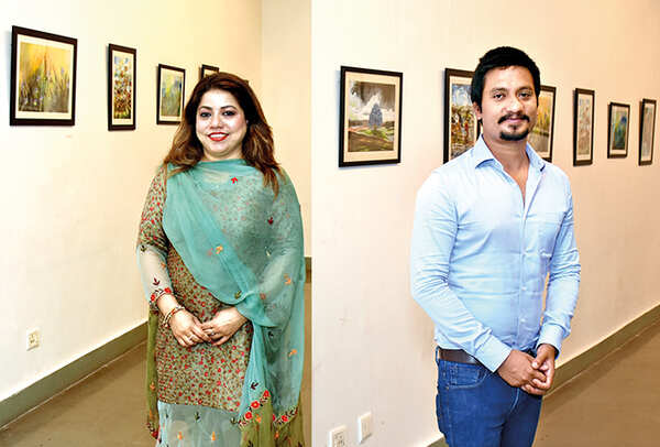 (L) Ghazala Beg (R) Imran Beg (BCCL/ Vishnu Jaiswal)
