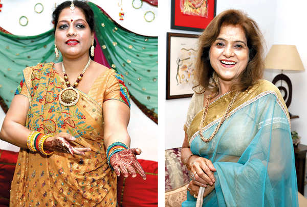 A lot of singing and dancing at this Teej party in Lucknow | Events ...