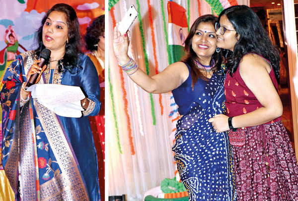 (L) Jyoti Chandak (R) Sugandha Srivastav and Ananya Srivastav (BCCL/ Unmesh Pandey)