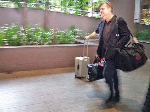 Nolan arrives in Mumbai