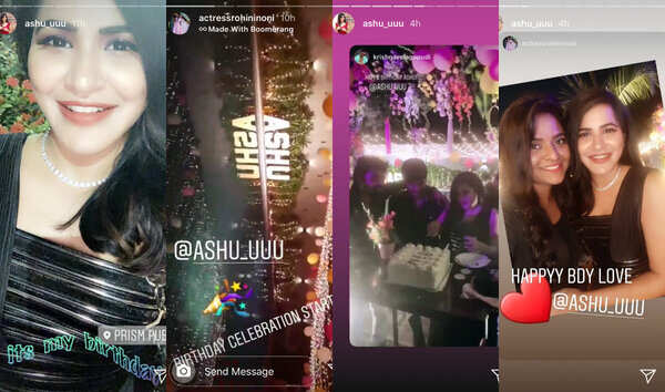 Ashu celebrates birthday1