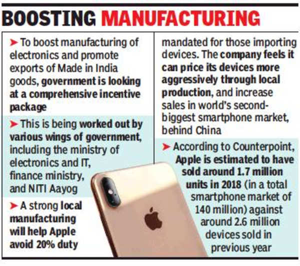 Apple Set To Ring In $1 Billion Investment - Times Of India