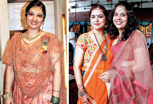 (L) Ginny Bhatia (R) Simaran and Charu (BCCL)
