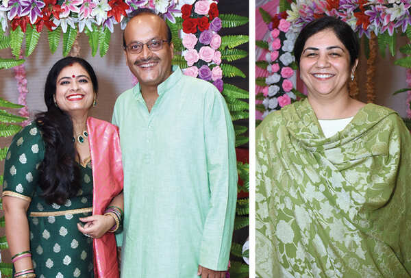 (L) Naina Agarwal and Dr KP Chandra (R) Shachi Singh (BCCL/ Vishnu Jaiswal)