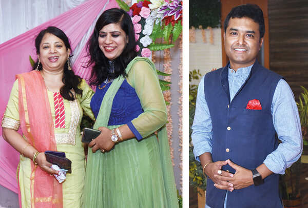 (L) Seema Gupta and Dr Shweta (R) Amit Srivastava (BCCL/ Vishnu Jaiswal)