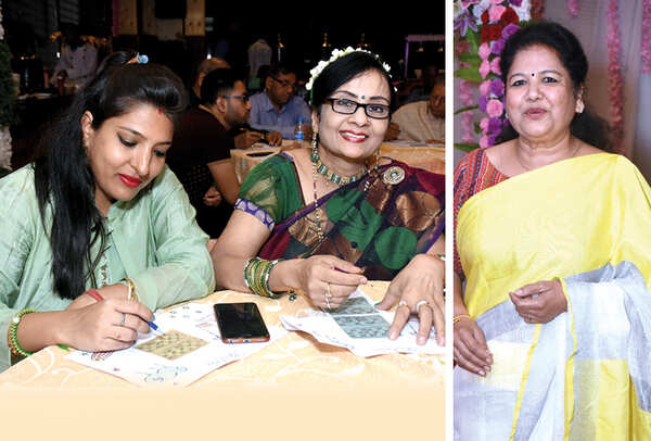 (L) Anupama Phagwan and Sunita Gattani (R) Dr Manju Agarwal (BCCL/ Vishnu Jaiswal)