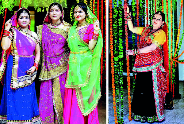 (L) Jugnu, Priya and Dikasta (R) Sarika (BCCL/ Pankaj Singh)